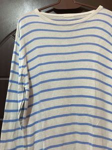 Blue Stripe Pullover Shirt