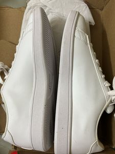 Puma- Puma Smashic Unisex White Sneakers(uk 7)