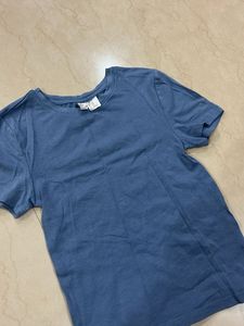 BLUE H&M TOP
