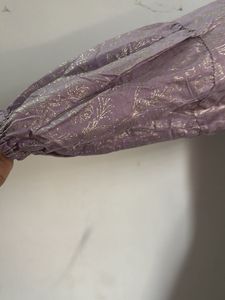 Embroidered Purple Kurta