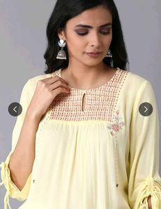 Elegant Embroidered Kurta