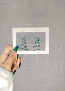 Handmade Christmas Earrings 🎄