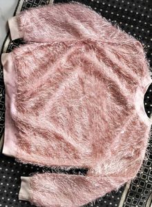 Party Wear Peach Pink Stylish Women Top....