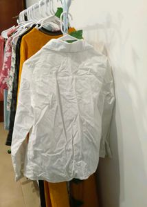 Basic White Cotton Shirt