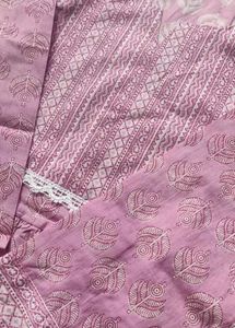 Pink Printed Kurta
