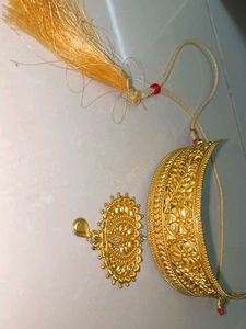 Gold Plated Indian Choker Necklace