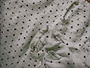Pantaloons Polka Dot Smocked Top