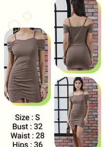 Off Shoulder Bodycon Mini Dress