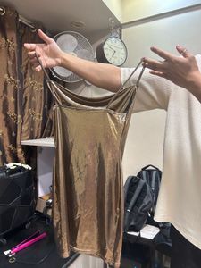 Shimmery Slip Dress
