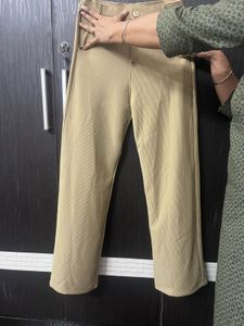 Khaki Beige Korean Pants
