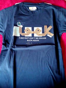 Printed Black T-Shirt