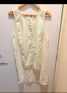 Lace Detail Ruched Tops