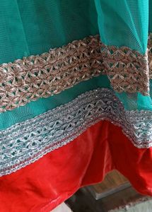 Ethic Gown With Dupatta