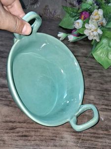 Vintage Aqua Soap Dish