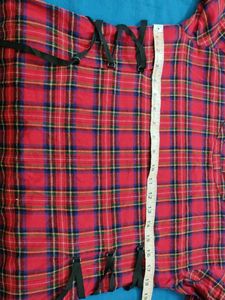 Red Checkered Dress