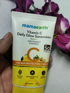 Mamaearth Vitamin C Daily Glow Sunscreen 💖