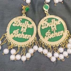 Dulhe Ki Behen Green Earings