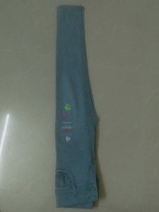 Embroidered Light Wash Jeans