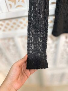 Black Lace Top B