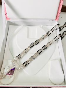 pure silver Mangalsutra