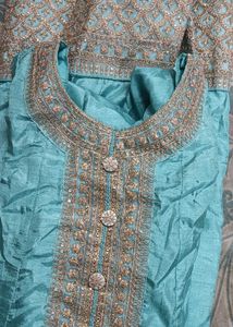Elegant Embroidered Top And Dupatta