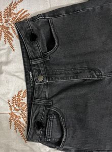 Ripped Charcol Denim