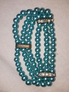 Blue Pearl Bracelet