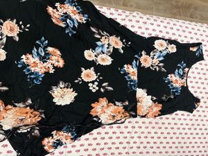 Floral Print Sleeveless Dress