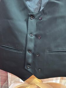 Men’s Black Waistcoat