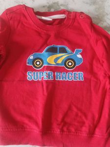 Red &#39;Super Racer&#39; Sweatshirt