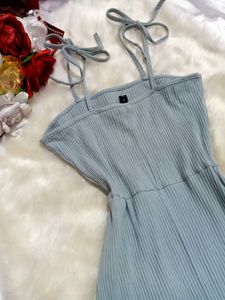 💠🔹Cute Blue Mini Bodycon Sundress🔹💠