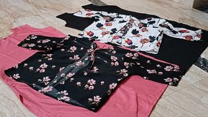 Floral Print Kimono Bundle