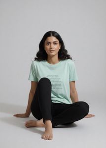 Mint Green Graphic Tee