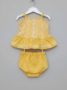 Cute Yellow Baby Outfit
