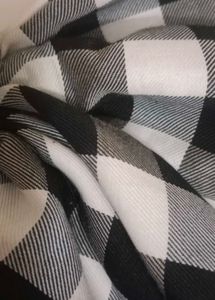 Cute Black And White Pattern Bow Clip 🤍