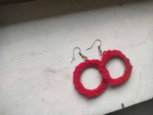 Crochet And Quiling Earings