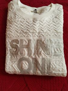 DNMX WHITE SWEATSHIRT