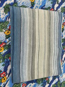 Striped Blue Towel