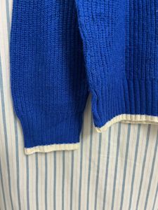 Blue Knit Pullover