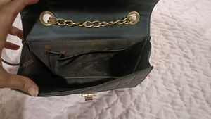 Chic Black Crossbody Sling Bag