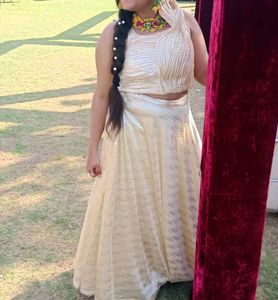 Designer Haldi Dress For Bride 👰 |   Ghaghra With