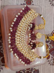 Stunning Indian Jewelry Set I Will Adjust The Pric