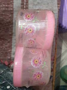 Pink Plastic Storage Containers
