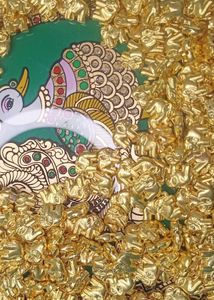 Cute Gold elephant Beads