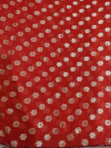 Full Work Red Saree For Women