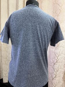 Gray Flutter Sleeve Top