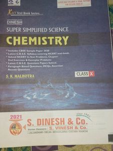 Super Simplifies Chemistry Book For Class 10