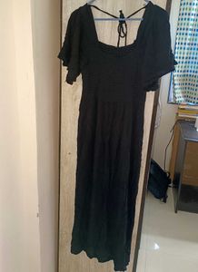 Black Puff Sleeve Dress