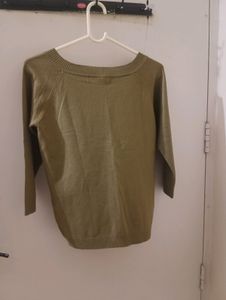 Zara Top - Olive Color