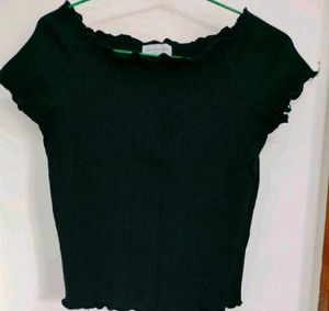 Black Korean Ribbed Y2K coquette Tank Top